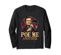 Ritratto di Edgar Allan Poe Maglia a Manica