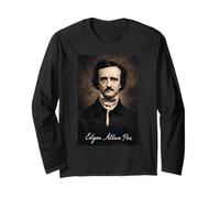 Ritratto di Edgar Allan Poe Maglia a Manica