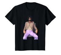 Ritratto di Frank Zappa di Everard Smith Maglietta, Bambini, Nero, 10 Anni