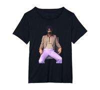 Ritratto di Frank Zappa di Everard Smith Maglietta, Donna Plus-Size, Nero, 3X