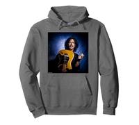 Ritratto di Frank Zappa & Guitar LA di Michael Grecco Felpa con Cappuccio