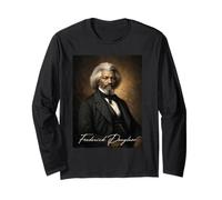 Ritratto di Frederick Douglass Maglia a Manica