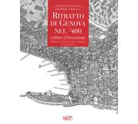 Ritratto di Genova nel '400. Veduta d'invenzione. Ediz. italiana e inglese...
