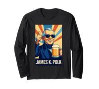 Ritratto di James K. Polk Maglia a Manica