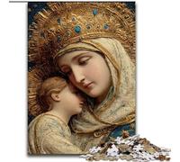 Ritratto di Maria Madre, puzzle da 1000 pezzi per adolescenti, adatto dai 14 anni in su, idee regalo per migliorare la memoria (26x38cm)