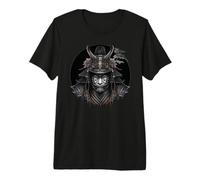 Ritratto di Samurai Shogun Maglietta Premium