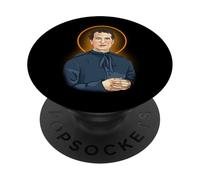 Ritratto di San Giovanni Bosco PopSockets PopGrip Adesivo
