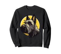 Ritratto di Scottish Terrier - Orgoglioso Aberdeenie Dog Art Felpa