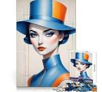 Ritratto di straordinaria bellezza - Puzzle da 1000 pezzi per adulti - Gioco di allenamento mentale - Divertimento casual - Taglio di precisione - Regalo artistico 38x26cm
