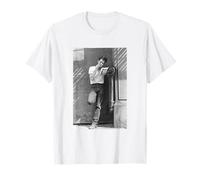 Ritratto di Tom Waits Street Di George DuBose Maglietta