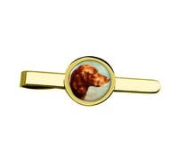 Ritratto Di Un Irish Setter Di Carl Reichert Clip Per Cravatta