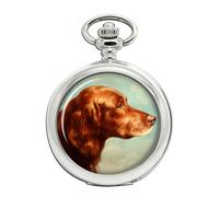 Ritratto di Un Irlandese Setter Da Carl Reichert Orologio da Tasca