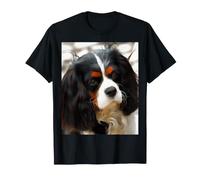 Ritratto di Un Re Carlo Cavalier Spaniel Maglietta