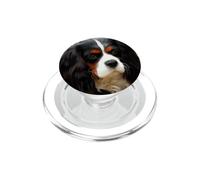 Ritratto Di Un Re Carlo Cavalier Spaniel PopSockets PopGrip per MagSafe