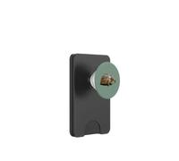 Ritratto di una giovane tartaruga selvatica isolato PopSockets PopWallet per MagSafe
