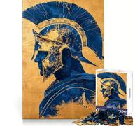 Ritratto di uno spartano Puzzle da 1000 pezzi per adulti Puzzle Think Toy Casa Divertimento Taglio fine Regalo di Babbo Natale Desiderio (38x52cm)