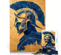 Ritratto di uno spartano - Puzzle da 1000 pezzi per ragazzi - Gioco di logica e rilassamento - Qualità - Regalo di Natale (50x75cm)