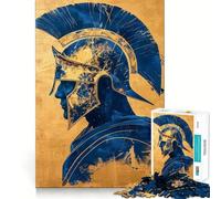 Ritratto di uno spartano - Puzzle da 1000 pezzi per ragazzi - Gioco di logica e rilassamento - Qualità - Regalo di Natale (50x75cm)