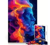Ritratto di Zeus - Puzzle da 1000 pezzi per ragazzi - Migliora la memoria - Facile da giocare - Tempo libero - Taglio preciso - Decorazione da parete (38x52cm)