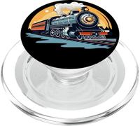 Ritratto ferroviario Amante dei treni PopSockets PopGrip per MagSafe