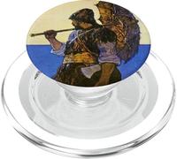 Ritratto illustrativo di Robinson Crusoe (1920) PopSockets PopGrip per MagSafe