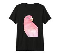 Ritratto Pappagallo Acquerello Lory (EOS bornea) Maglietta Premium