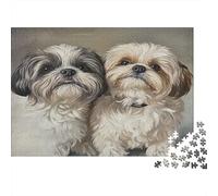 Ritratto pet Puzzle 1000 Pezzi Adulti In Incastro Perfetto, Un Busta Di Puzzle A Rompicapo Per Enigma Ultra Difficile, Ideale Per Serata Giochi in Scatola, Il Miglior Regalo Per Gli Amanti Dei