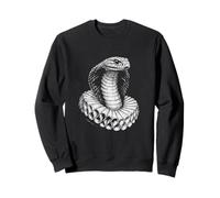 Ritratto Rinascimento Cobra Arte Serpente Nobile Vintage Felpa