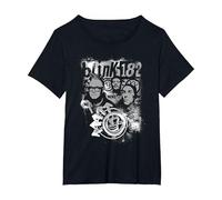Ritratto Ufficiale dei Blink-182 One More Time Maglietta, Donna Plus-Size, Nero, 6X