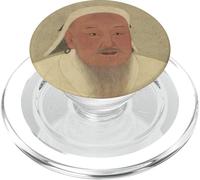 Ritratto vintage della pittura di Gengis Khan - XIV secolo PopSockets PopGrip per MagSafe