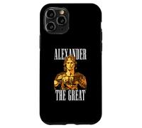 Ritratto vintage di alessandro il grande in armatura Custodia per iPhone 11 Pro