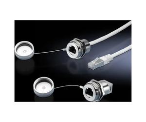 Rittal 2482730 SZ 2482.730 Modulo RJ45 da incasso con controdado Ottone Colorat