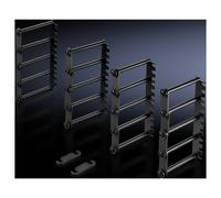 Rittal 7111.224 19 pollici Pannello passacavi per armadio rack 4 U Nero