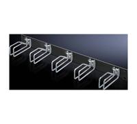 Rittal 7257.005 19 pollici Pannello passacavi per armadio rack 1 U Nero