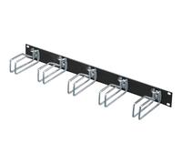 Rittal Manoeuvring Panel 1HE H x D 43 x 105 mm RAL 9005 Steel Bracket