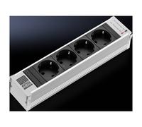 Rittal 7856.100 19 pollici Multipresa per armadio rack Presa schuko Nero