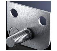 Rittal DK 7829.200 Punto di messa a terra Lamiera d'acciaio 1 pz.