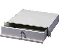 Rittal DK Cassetto 2U per un piano di fissaggio da 482,6 mm 19Z 48,26 cm profondità di montaggio 427 mm