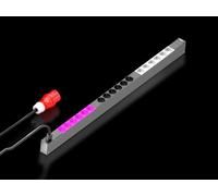 Rittal PDU BASIC - Unità di distribuzione elettrica - AC. Acture 400 V - 11 kW - 3 fasi - Collegamenti di uscita: 18 (connetto NEW