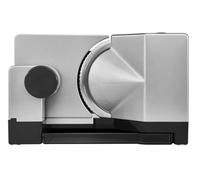ritter 18 affettatrice elettrica con motore ECO, made in Germany, 65 W, Metallo, Argento Metallico