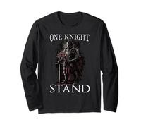 Ritter Buhurt Krieger Bouhourt Un Cavaliere Stand Buhurd Maglia a Manica