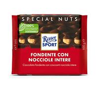 Ritter Cioccolato Fondente con Nocciole Intere, 100g