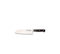 RITTER Coltello Santoku senza alveoli 18 cm CLASSIC OAK Rovere affumicato marrone