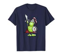 Ritter Frosch T Shirt I Gioco di cavalieri I Bambini Ragazzo Maglietta