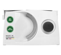ritter markant 05, affettatrice elettrica con Motore Eco, Made in Germany, 65 W, Plastica, Bianco