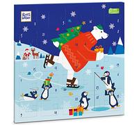 RITTER SPORT Calendario dell'Avvento, Regalo di Natale Con Cioccolatini Assortiti, 24 Cioccolatini Misti, Cioccolato Al Latte e Fondente, Cioccolatini Con Ripieni Assortiti, 347g
