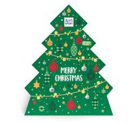 Ritter Sport - Calendario dell'Avvento, 208 g, calendario natalizio con 26 deliziosi cioccolatini di diverse varietà, addolcisce l'attesa del Natale