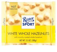 Ritter Sport Cioccolato Bianco con Nocciole Intere 5 X 100g