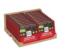 RITTER SPORT Fondente Nocciole Intere, Tavoletta di Cioccolato Fondente con Nocciole Intere, 20 Pezzi x 100g