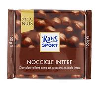 Ritter Sport latte intero nocciola 100 gr 10x | Peso totale 1000 gr
